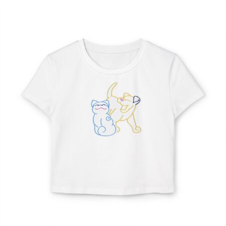 Women's Baby Tee | Bennie and Celeste - Celeste Sitting Tall